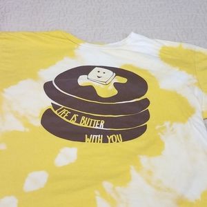 Custom Pancakes and Butter T shirt Size M